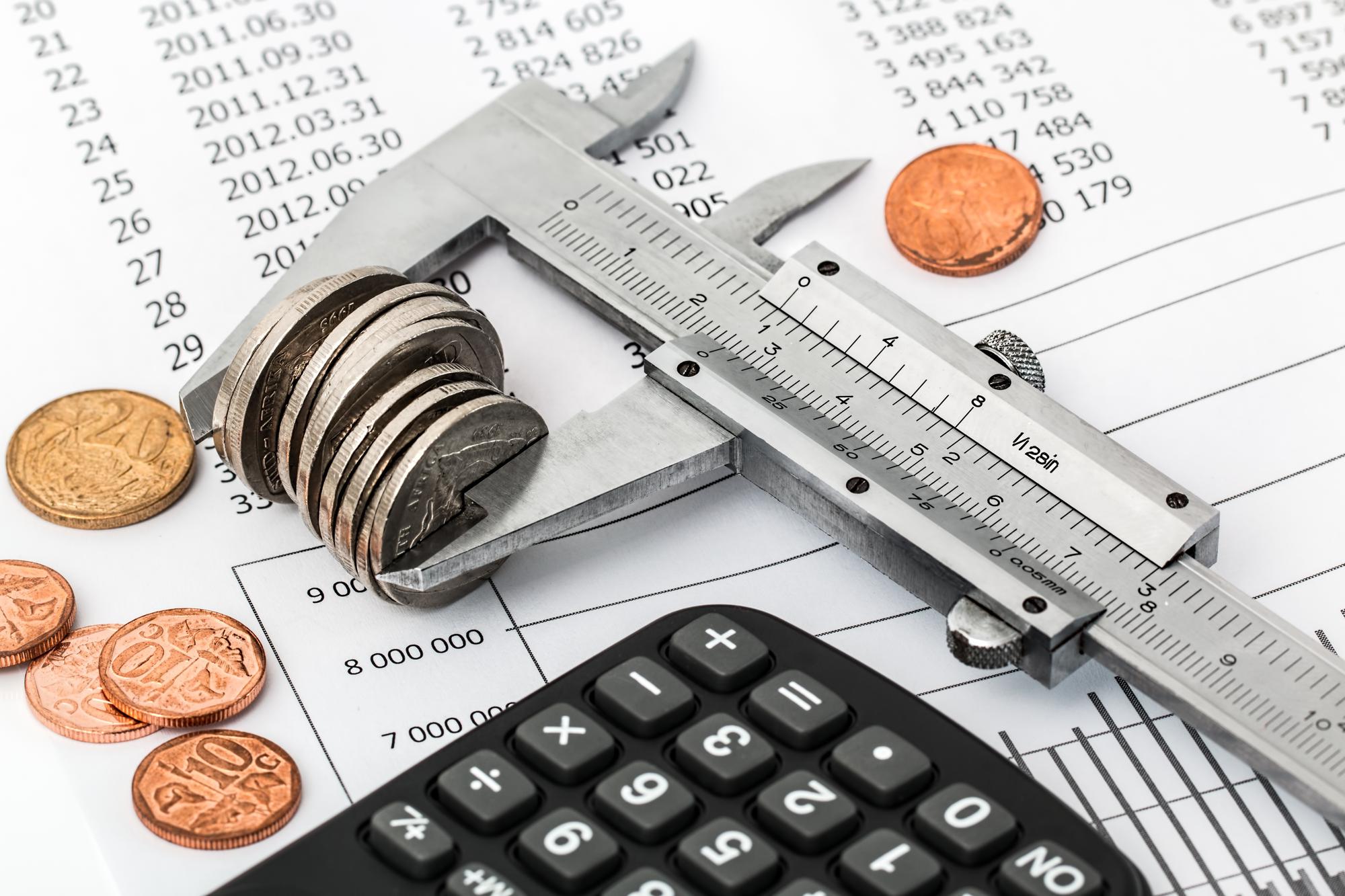 Calculator | Caliper | Money