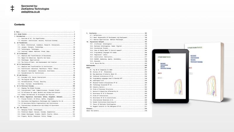A Field Guide to A.I. | Table of Contents