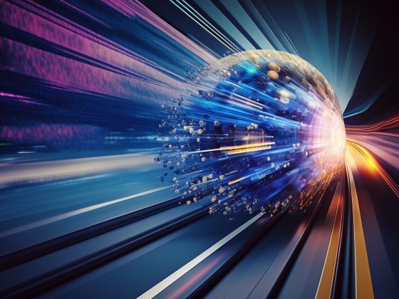 Internet web platform on theme of very high speed internet