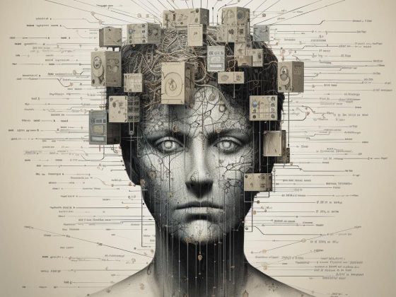 Neural network | A depiction of yourself drawn as a series of cubes