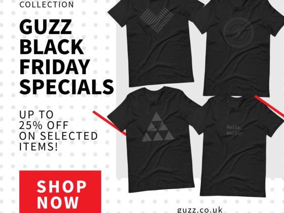 Guzz. Black Friday Specials.