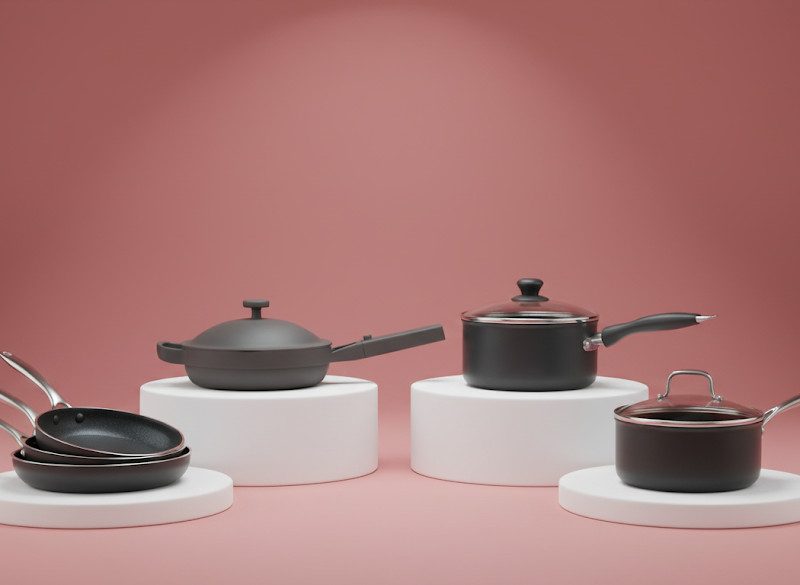 Cooking pots and pans